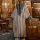 PLEATED TISSUE ANARKALI AND PANTS