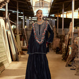 GHARARA AND BOXY FIT KURTA