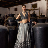 BLACK SILVER LEHNGHA