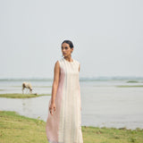 EMBROIDERED KURTA PAIRED WITH PSNT AND DUPATTA