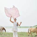 SHORT KURTA PAIRED WITH FLARED PANT AND DUPATTA