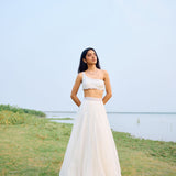 LEHENGA PAIRED WITH BLOUSE AND DUPATTA