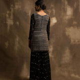 KURTA WITH BOTH FRONT BACK EMBROIDERY
