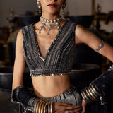 BLACK SILVER LEHNGHA
