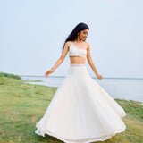 LEHENGA PAIRED WITH BLOUSE AND DUPATTA