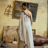 OFF SHOULDERED CAPE SET