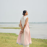 EMBROIDERED KURTA PAIRED WITH PSNT AND DUPATTA