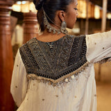 SHORT KURTA PAIRED WITH GHARARA