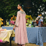 CRUSHED TISSUE ANARKALI PAIRED WITH FLARED PANT
