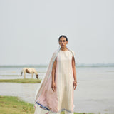EMBROIDERED KURTA PAIRED WITH PSNT AND DUPATTA