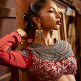 FISH CUT SKIRT+DUPATTA