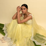 Yellow Anarkali