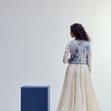 SHORT JACKET WITH ANARKALI AND PANTS
