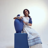 DOUBLE LAYERED KURTA WITH CRUSHED PANTS