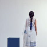 DOUBLE LAYERED KURTA WITH CRUSHED PANTS