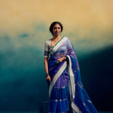 MULTICOLOUR ORGANZA SAREE