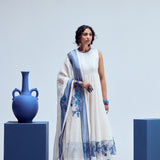 SIDE OPEN ANARKALI WITH PANTS