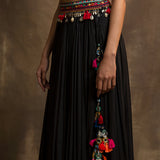 Azeem Black Lehenga Set